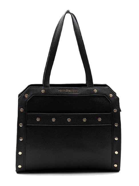 GRACE Borsa a spalla con borchiette nero - Borse Donna