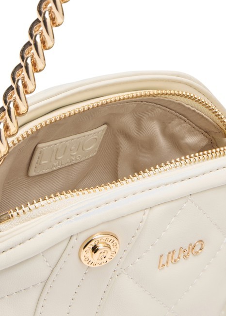 KATE Borsa piccola trapuntata a tracolla cream - Borse Donna