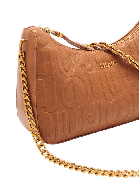 ADONIDE Borsa a tracolla logo all over bran - Borse Donna