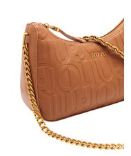 LIUJO ADONIDE Borsa a tracolla logo all over bran - Borse Donna - 4