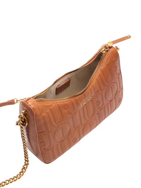 ADONIDE Borsa a tracolla logo all over bran - Borse Donna