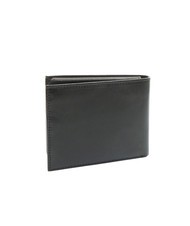 ROCCOBAROCCO PLAIN Portafoglio in pelle con flap nero - Portafogli Uomo - 4