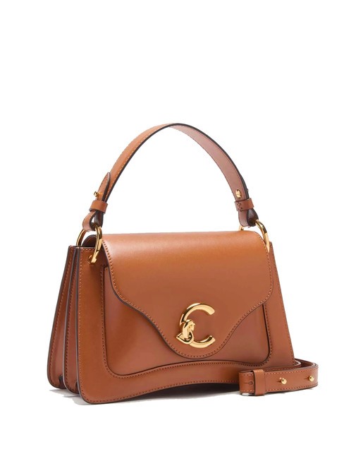 C-ME CALF COCKER Borsa piccola in pelle con tracolla CUIR - Borse Donna