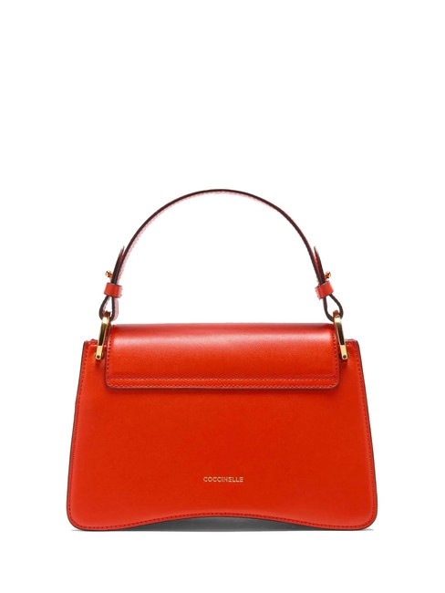 C-ME CALF COCKER Borsa piccola in pelle con tracolla gazpacho - Borse Donna