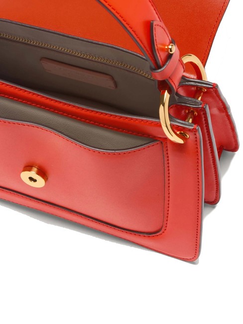 C-ME CALF COCKER Borsa piccola in pelle con tracolla gazpacho - Borse Donna