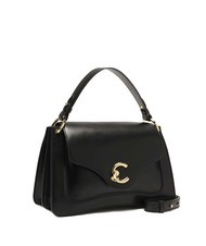 COCCINELLE C-ME CALF COCKER Borsa cartelletta in pelle con tracolla Nero - Borse Donna - 2