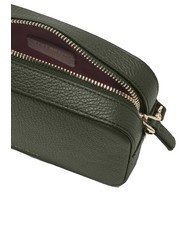 COCCINELLE TEBE Borsa a tracolla in pelle martellata alga - Borse Donna - 4