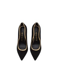 GUESS SABRINA  D&eacute;collet&eacute; alte BLACK GOLD - Scarpe Donna - 4