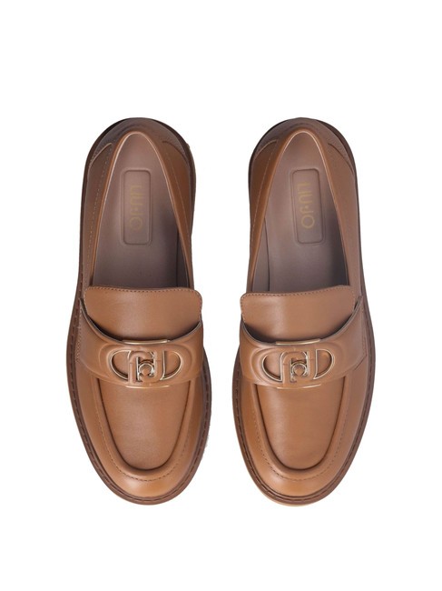 CORA 12 Mocassini in pelle nut - Scarpe Donna