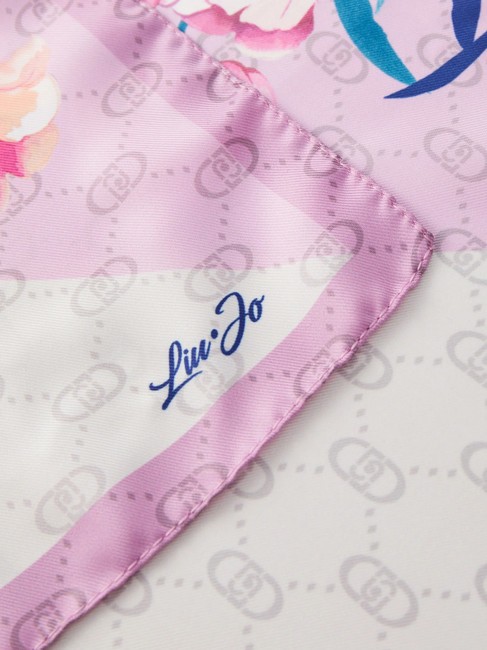 FLOWER CORNER Foulard rose - Sciarpe