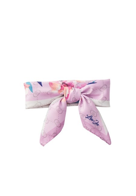 FLOWER CORNER Foulard rose - Sciarpe