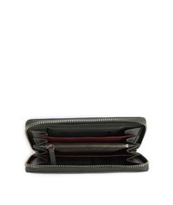 COCCINELLE METALLIC SOFT Portafoglio zip pelle martellata - Portafogli Donna