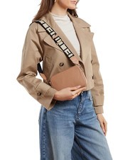 COCCINELLE TEBE Borsa a tracolla in pelle martellata skin - Borse Donna - 5