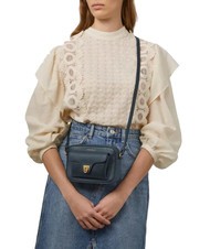 COCCINELLE BEAT SOFT Borsa tracolla pelle martellata midnight blue - Borse Donna - 6