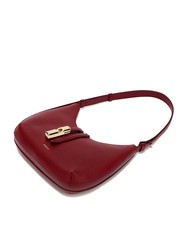 FURLA GOCCIA Borsa a spalla pelle martellata CILIEGIA d - Borse Donna - 5