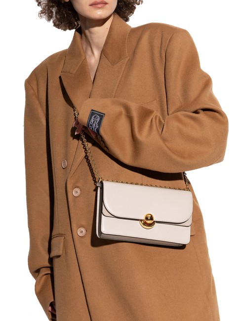 SFERA Borsa a spalla, a tracolla in pelle vaniglia - Borse Donna