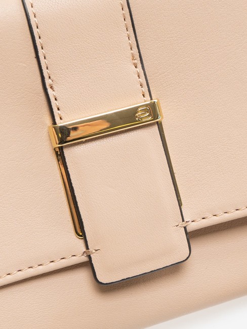 CAMPIONARIO - W99 Portafoglio porta smarthphone in pelle ROSA - Portafogli Donna