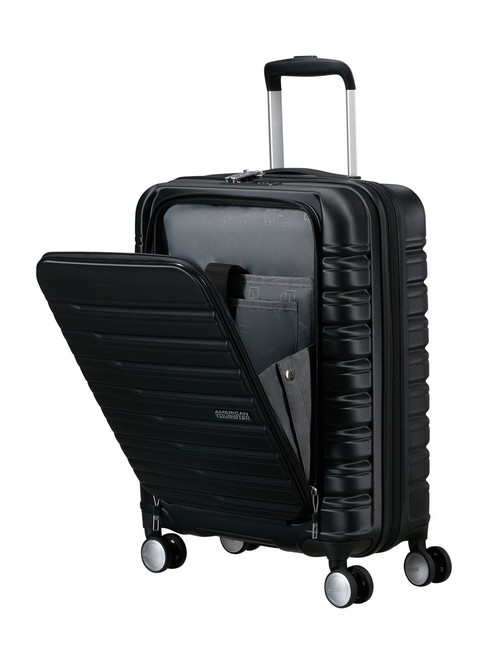 FLASHLINE Trolley cabina con tasca porta pc 15.6" shadow black - Bagagli a mano