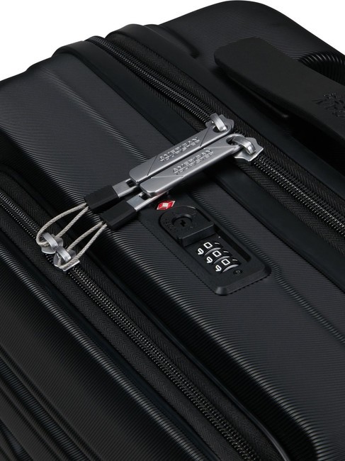 FLASHLINE Trolley cabina con tasca porta pc 15.6" shadow black - Bagagli a mano