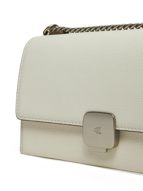 CK JEANS FORGED LOCK  Mini Bag a tracolla tofu - Borse Donna