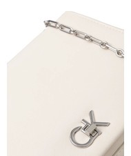 CALVIN KLEIN CK CONV CHAIN Borsa convertible a spalla, a tracolla sea salt - Borse Donna - 4