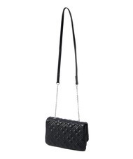 LOVE MOSCHINO QUILTED Borsa piccola a tracolla Nero/nero - Borse Donna - 2