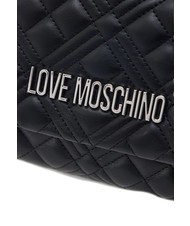 LOVE MOSCHINO QUILTED Borsa piccola a tracolla Nero/nero - Borse Donna - 3