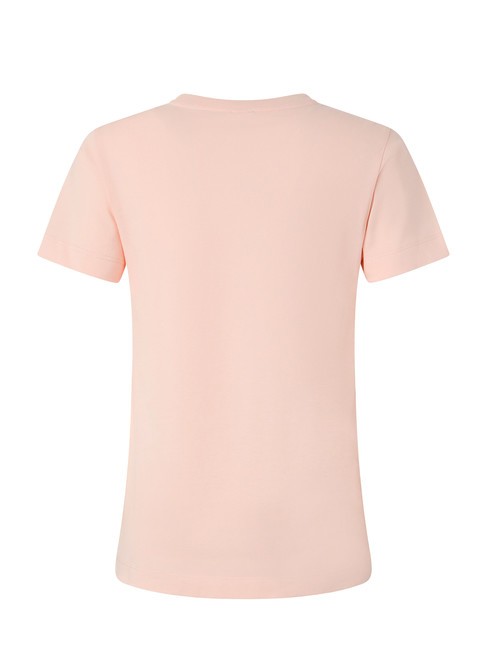 START T-shirt con logo rosa-castano pallido - T-shirt e Top Donna