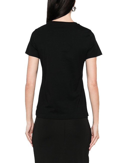 BUSSOLOTTO T-shirt con logo nero limousine - T-shirt e Top Donna