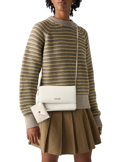 MANHATTAN Borsa a tracolla con pouch cream - Borse Donna