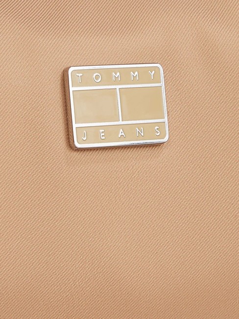 TOMMY JEANS ICONIC Sacca a spalla natural khaki - Borse Donna