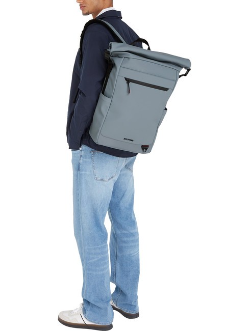 TH SEASONAL Zaino roll top grey tar - Zaini da lavoro porta PC