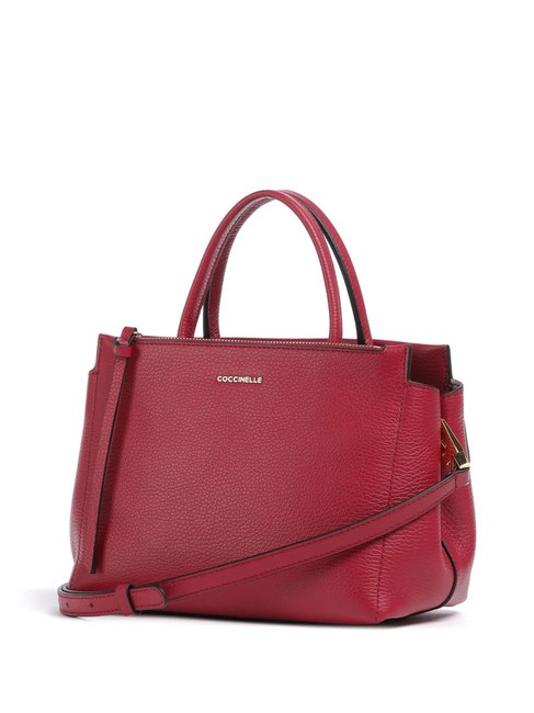 ARLETTIS Borsetta in pelle martellata sangria - Borse Donna