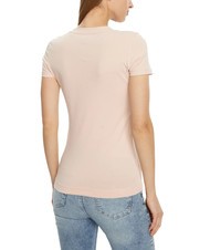 GUESS SS CN SHINY TRIANGLE  T-Shirt in cotone mellow pink - T-shirt e Top Donna - 2