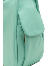 LESAC TRIO Zaino sacca in pelle nappa verde salvia chiaro - Borse Donna - 7