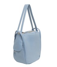 LESAC TRIO Zaino sacca in pelle nappa azzurro - Borse Donna - 3