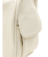 LESAC TRIO  Zaino sacca in pelle martellata bianco - Borse Donna - 7