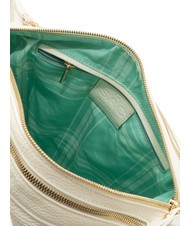 LESAC TRIO  Zaino sacca in pelle martellata bianco - Borse Donna - 8