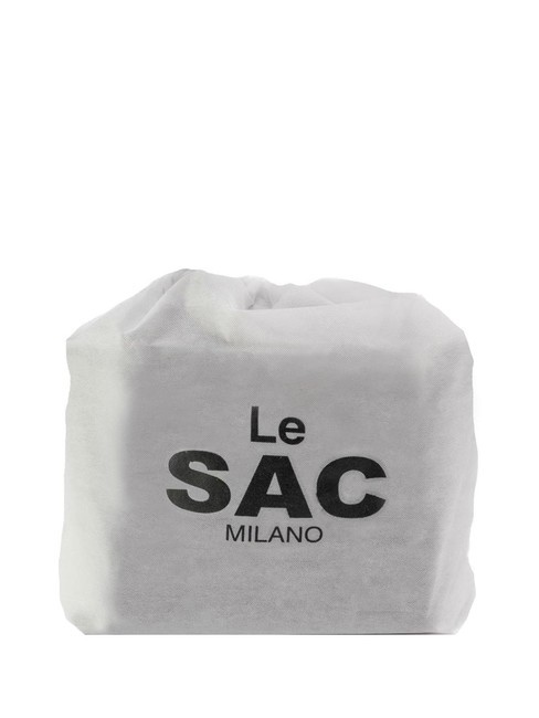 TRIO  Zaino sacca in pelle martellata bianco - Borse Donna