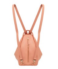 LESAC TRIO  Zaino sacca in pelle martellata rosa antico - Borse Donna - 2