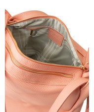 LESAC TRIO  Zaino sacca in pelle martellata rosa antico - Borse Donna - 8