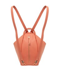 LESAC TRIO  Zaino sacca in pelle martellata salmone - Borse Donna - 2