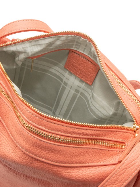 TRIO  Zaino sacca in pelle martellata salmone - Borse Donna