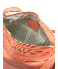 LESAC TRIO  Zaino sacca in pelle martellata salmone - Borse Donna - 8