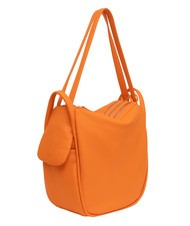 LESAC TRIO  Zaino sacca in pelle martellata arancione - Borse Donna - 3