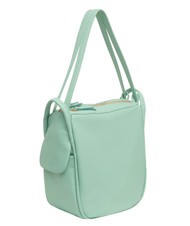 LESAC TRIO  Zaino sacca in pelle martellata verde acqua chiaro - Borse Donna - 3