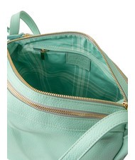 LESAC TRIO  Zaino sacca in pelle martellata verde acqua chiaro - Borse Donna - 8