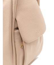 LESAC TRIO  Zaino sacca in pelle martellata rosa - Borse Donna - 3