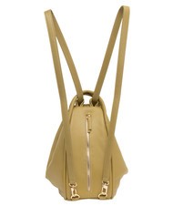 LESAC TRIO  Zaino sacca in pelle martellata senape - Borse Donna - 2