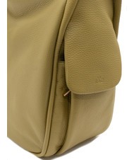 LESAC TRIO  Zaino sacca in pelle martellata senape - Borse Donna - 7